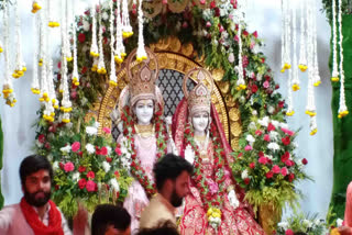 Ram janmotsav in Shriram temple