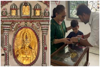 19 kg gold Ramayana decked with diamond