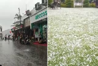 Heavy rain in Sirohi