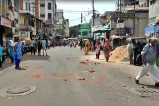 Stone Pelting in gujarat