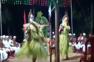 Local dancer collapses while preforming in Karnataka