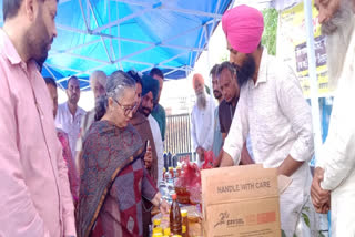 Barnala administration started organic market