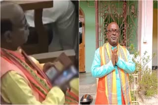 Tripura BJP MLA caught while watching porn inside Assembly video goes viral