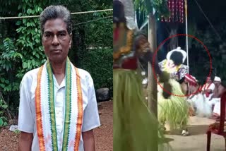 Divine dancer collapsed and died while performing devine dance