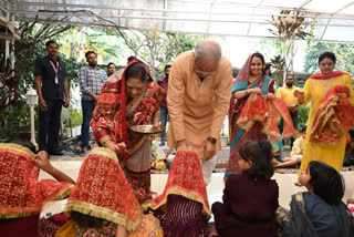 RamNavami in raipur cm house