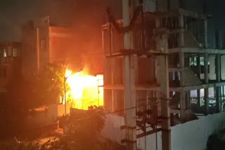 fire broke out in factory in manesar