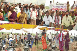 Farmers protest