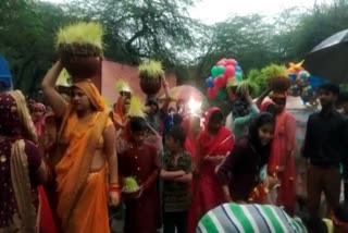 people of Bundelkhad take out Kalash Yatra