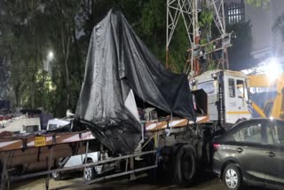 district administration seized Bal Mandir Akhara DJ trailer in Jamshedpur