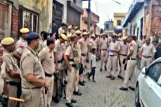 Police force deployed in Kharkhoda Sonipat