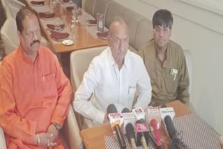 jp agarwal press conference sehore