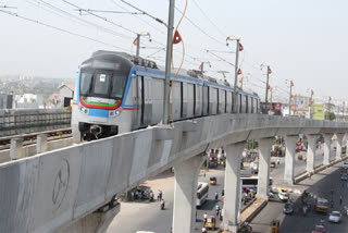 Hyderabad Metro trains