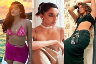 Janvikapoor Sobhita dhulipala Rai laxmi hot gallery