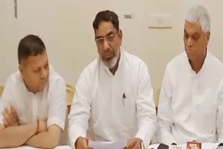 Aftab Ahmed press conference in Faridabad