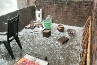 rain with hailstorm