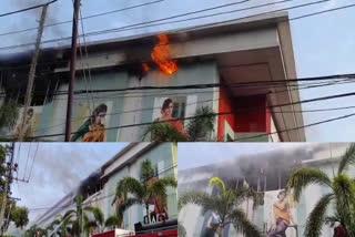 fire accident in kozhikode  textiles showroom fire accident  fire accident  kozhikode  Jayalakshmi silks fire accident  Kozhikode news  വസ്‌ത്രശാലയില്‍ തീപിടിത്തം  കോഴിക്കോട്  കോഴിക്കോട് തീപിടിത്തം  ജയലക്ഷ്‌മി സില്‍ക്‌ തീപിടിത്തം  തീപിടിത്തം