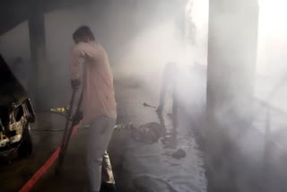 Ujjain drug market caught fire