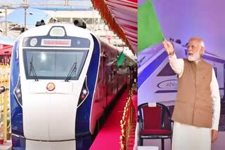 pm modi flags off vande bharat express  Vande Bbharat Express  വന്ദേ ഭാരത് എക്‌സ്പ്രസ്  ന്യൂഡൽഹി ഭോപ്പാൽ വന്ദേ ഭാരത് എക്‌സ്പ്രസ്  Bhopal and New Delhi vande bharat express  മോദി  MODI  Rahul Gandhi  രാഹുൽ ഗാന്ധി  flag off of Bhopal Delhi Vande Bharat Express