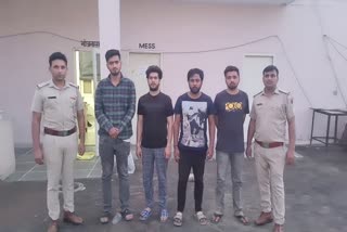 firing case in sonipat Four accused arrested sonipat crime news