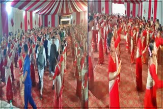 Bihu dance rehearsal at Tezpur