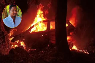 man burnt alive in tirupati