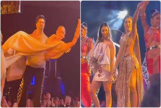 NMACC day 2: Varun Dhawan lifts Gigi Hadid, Alia Bhatt-Rashmika Mandanna groove to Naacho Naacho