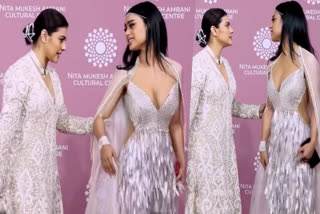 Kajol and Nysa Devgan at NMACC day 2