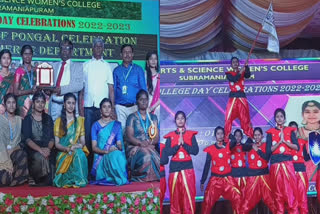 Sixth Annual Day Celebration of Private Womens Arts College