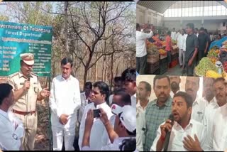 maharastra formers visited to gajwel in telangana