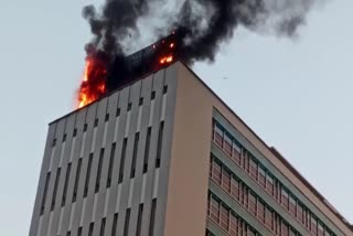 Fire breaks out at LIC building in Chennai