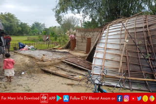 Storm devastated several areas in Tinsukia