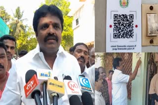 முதன் முறையாக மாநகராட்சி சேவைகளை பெற க்யூஆர் கோடு ஸ்கேன் வசதியை மேயர் ராமநாதன் தொடங்கி வைத்தார்.