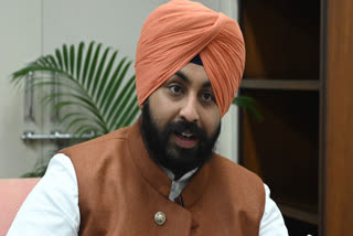 Statement of Punjab Education Minister Harjot Bains regarding charging additional fees