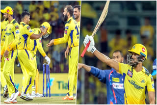 Glimpses of CSK vs LSG Encounter in Pictures