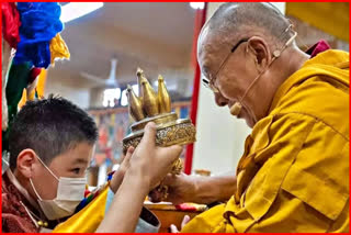 तिब्बती धर्मगुरु दलाई लामा.