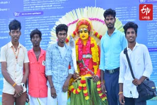 college students stunning kantara dance at villupuram book festival