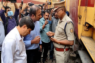 NIA inspect train coaches at Kannur