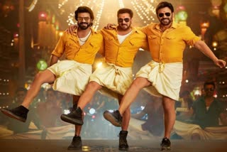 KKBKKJ  KKBKKJ song Yentamma out  Ram Charan  Salman Khan Venkatesh  Salman Khan Venkatesh Ram Charan  കിസി കാ ഭായ് കിസി കി ജാന്‍  ലുങ്കി ഉടുത്ത് സൽമാൻ  സൂപ്പർ സ്റ്റാർ രാം ചരൺ  ഹൈദരാബാദ്  യെൻ്റമ്മ  ഇന്ത്യൻ സിനിമ