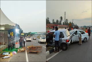 Bangalore Mysore Express Highway Accident