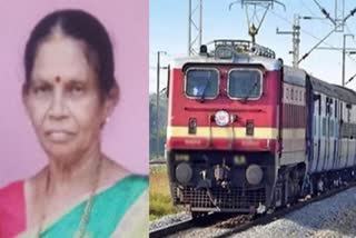 Mangalore tree fallen old woman stops train  old woman stops train Averts Mishap  Mangalore old woman stops train Averts Mishap  റെയില്‍വേ ട്രാക്കില്‍ വീണത് കൂറ്റന്‍ മരം  റെയിൽവേ ട്രാക്കിൽ കൂറ്റൻ മരം