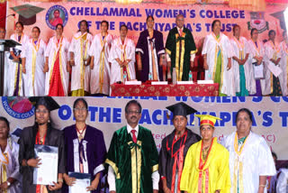 Chennai chellammal Womens College Graduation Ceremony