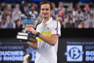 Russian tennis player Daniil Medvedev Won fourth trophy of Miami Open 2023