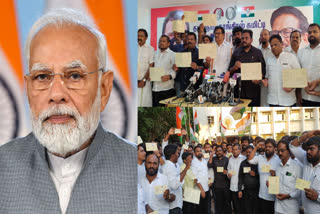 Tamil Nadu Congress party in protest to ask questions to Prime Minister Modi through one lakh postcards