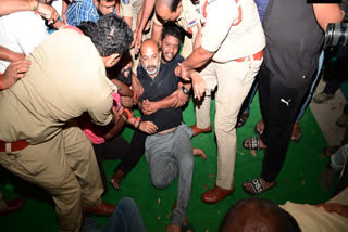Telangana BJP chief Bandi Sanjay detained by police