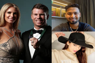 .delhi capitals cricketers david warner to Rishab panth and their most popular girlfriends wifes gallery