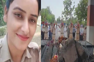 Final farewell given to Head Constable Kulwinder Kaur in Ferozepur