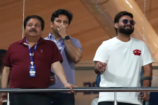 Rishabh Pant In Stadium