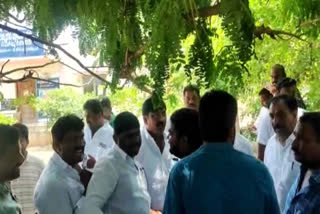 YSP leaders attacked Tehsildar