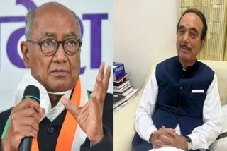 Digvijay Singh and Ghulam Nabi Azad