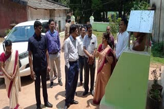 odisha adarsha vidyalaya advisor visits koraput